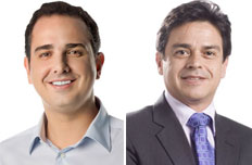 Rodrigo Pacheco (PMDB) e Eduardo Barbosa (PSDB) Rodrigo Pacheco (PMDB) e Eduardo Barbosa (PSDB)