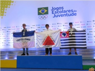 Participaram da etapa dos Jogos Escolares da Juventude no Ceará 159 alunos-atletas do JEMG (Foto: Washington Alves/Exemplus/COB) Participaram da etapa dos Jogos Escolares da Juventude no Ceará 159 alunos-atletas do JEMG (Foto: Washington Alves/Exemplus/COB)