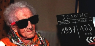 Jeanne Calment pode ter chegado ao limite (Foto: France Press) Jeanne Calment pode ter chegado ao limite (Foto: France Press)