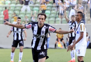 Autor de dois gols no jogo, Thiago Ribeiro foi um dos destaques do quarteto ofensivo do Galo (Foto: Agência Estado) Autor de dois gols no jogo, Thiago Ribeiro foi um dos destaques do quarteto ofensivo do Galo (Foto: Agência Estado)