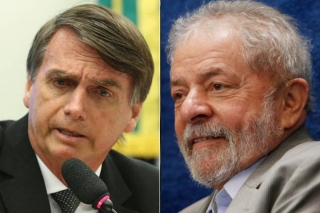Os pré-candidatos Luiz Inácio Lula da Silva e Jair Bolsonaro são réus (Fotos: Divulgação/ABr) Os pré-candidatos Luiz Inácio Lula da Silva e Jair Bolsonaro são réus (Fotos: Divulgação/ABr)