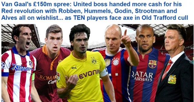 Daniel Alves estaria no pacote de reforços do United (Foto: Reprodução / Daily Mail) Daniel Alves estaria no pacote de reforços do United (Foto: Reprodução / Daily Mail)