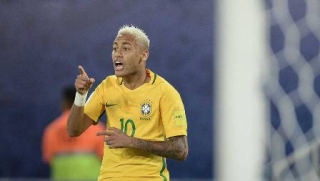 Neymar comemora seu gol (Foto: Pedro Martins/MoWa Press) Neymar comemora seu gol (Foto: Pedro Martins/MoWa Press)