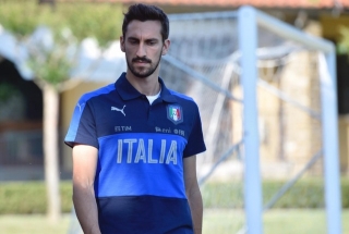 Davide Astori jogou 14 partidas pela Azzurra (Foto: EFE) Davide Astori jogou 14 partidas pela Azzurra (Foto: EFE)