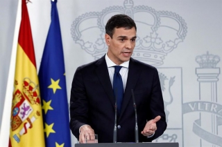 O primeiro-ministro espanhol Pedro Sánchez (Foto: Mariscal/EFE) O primeiro-ministro espanhol Pedro Sánchez (Foto: Mariscal/EFE)