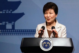 A ex-presidente da Coreia do Sul, Park Geun-hye (Foto: Mauricio Duenas Castaneda/EPA/Agência Lusa) A ex-presidente da Coreia do Sul, Park Geun-hye (Foto: Mauricio Duenas Castaneda/EPA/Agência Lusa)