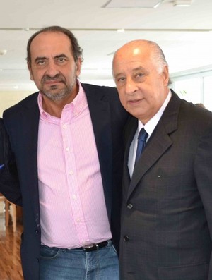 Alexandre Kalil se reuniu com Marco Polo Del Nero na CBF nesta sexta-feira (Foto: CBF) Alexandre Kalil se reuniu com Marco Polo Del Nero na CBF nesta sexta-feira (Foto: CBF)