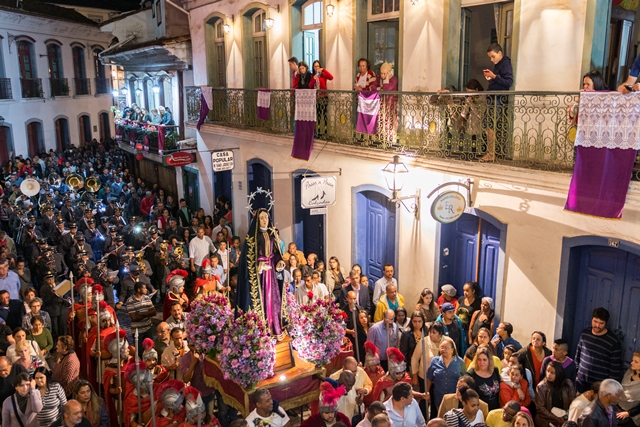 Celebrações da Semana Santa em Ouro Preto - 2017 (Foto: Leo Homssi) Celebrações da Semana Santa em Ouro Preto - 2017 (Foto: Leo Homssi)
