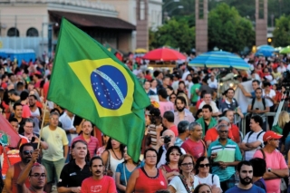 Organizadores estimam que 40 mil pessoas compareceram na manifestação em Belo Horizonte (Foto: João Gordinho) Organizadores estimam que 40 mil pessoas compareceram na manifestação em Belo Horizonte (Foto: João Gordinho)