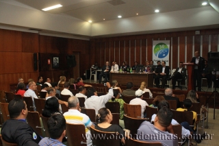 Evento aconteceu no auditório Costa Lima, na Assembleia Legislativa do Estado de Goiás Evento aconteceu no auditório Costa Lima, na Assembleia Legislativa do Estado de Goiás