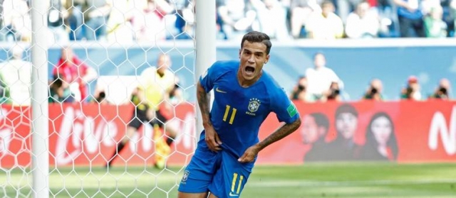 Autor do primeiro gol do jogo, Coutinho foi eleito melhor da partida (Foto: Max Rossi/Reuters) Autor do primeiro gol do jogo, Coutinho foi eleito melhor da partida (Foto: Max Rossi/Reuters)