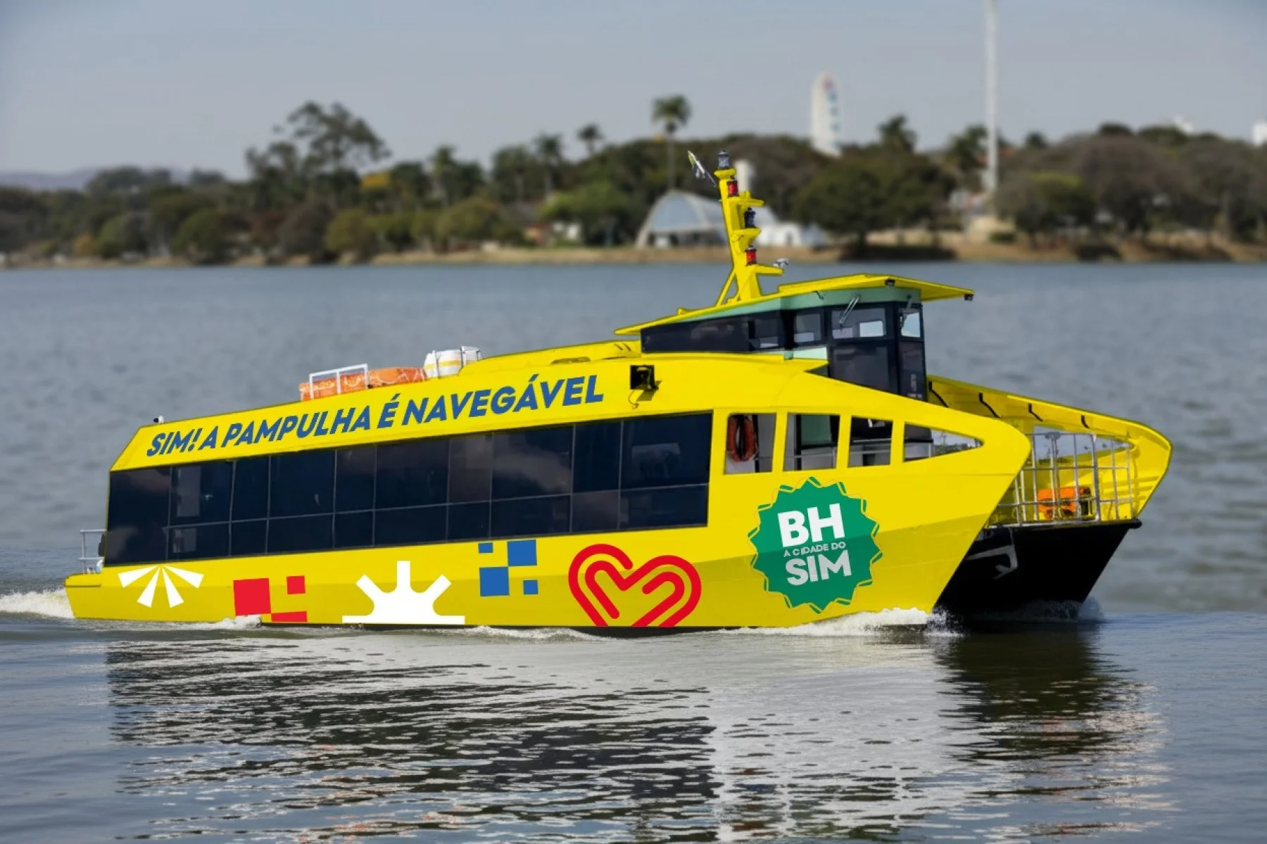 Lagoa da Pampulha volta a ter passeios turísticos de barco e reforça papel como símbolo de Belo Horizonte