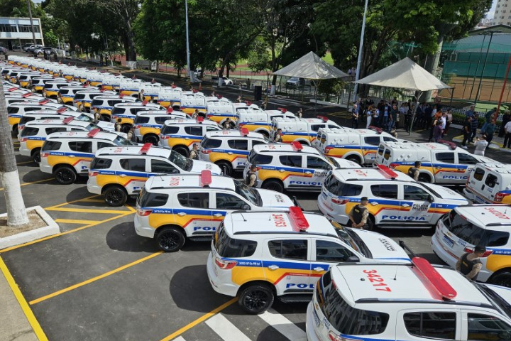 Polícia Militar ganha reforço de 112 novas viaturas